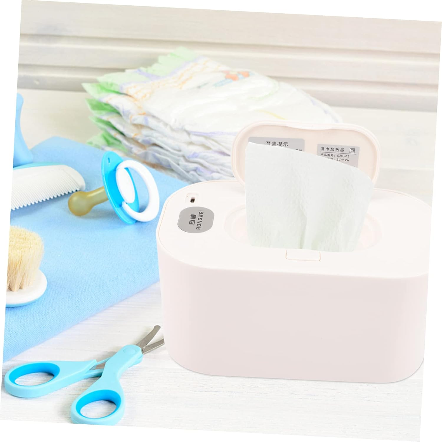 KOMBIUDA Wipe Warmer Dispenser High-Strength Material Easy to Use for Facial Tissues image number 1