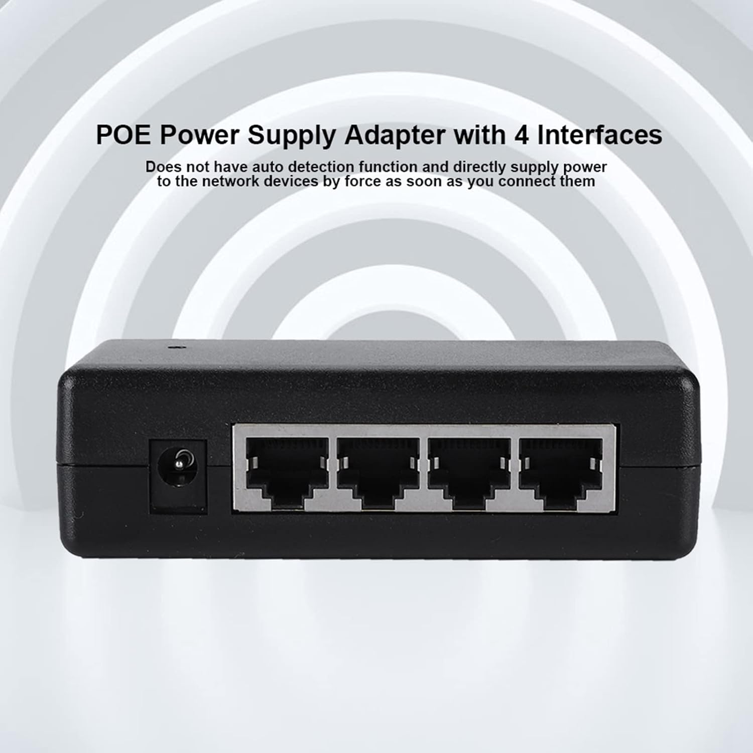 POE Ethernet Power Supply 4 Port POE DC 12V-48V Power Adapter Injector for IP Camera 802.3Af/802.3At Device image number 1