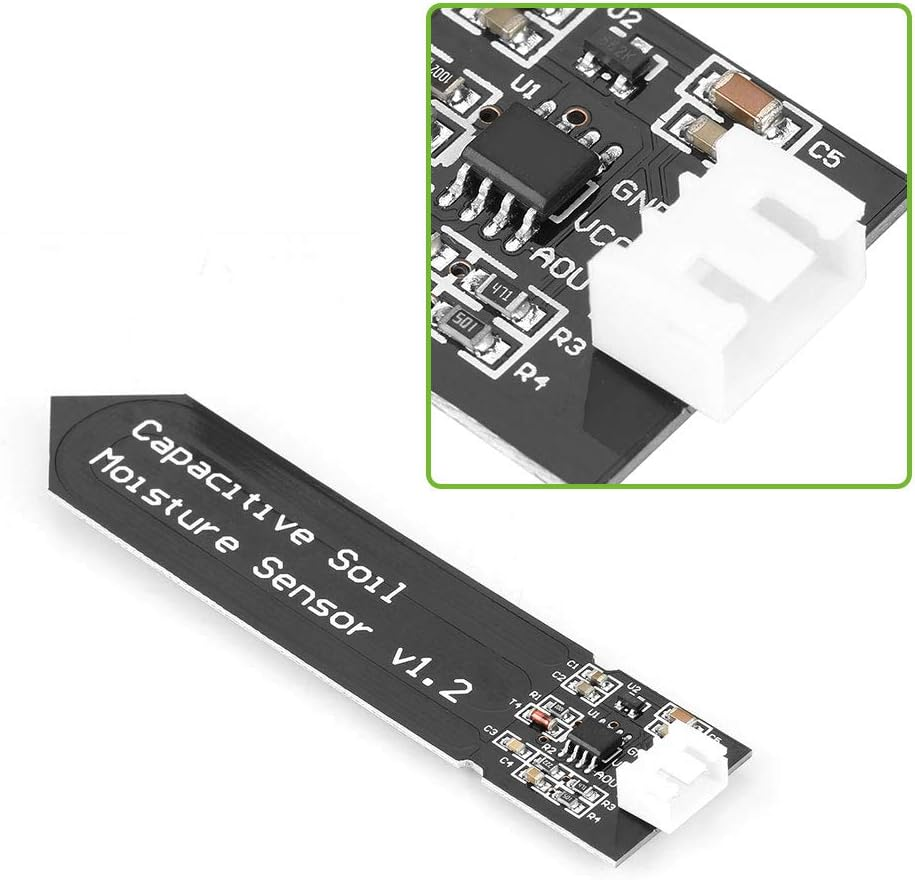 Wireless Soil Moisture Sensor, Lightweight Moisture Sensor Meter Soil, Portable Moisture Detection for Garden Plants Patio Intelligent image number 2