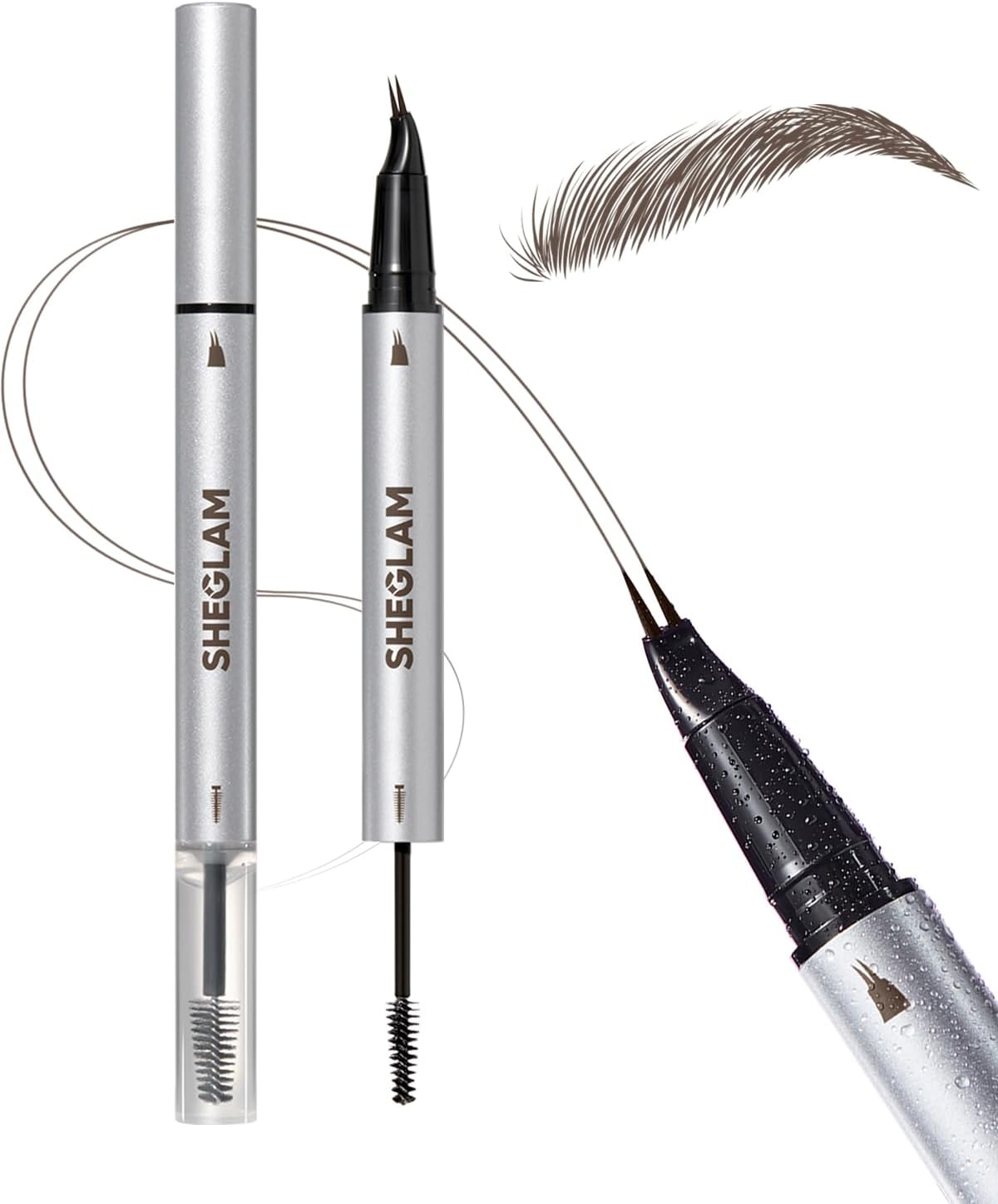 SHEGLAM Real Flow Laminating Brow Pen-Ebony