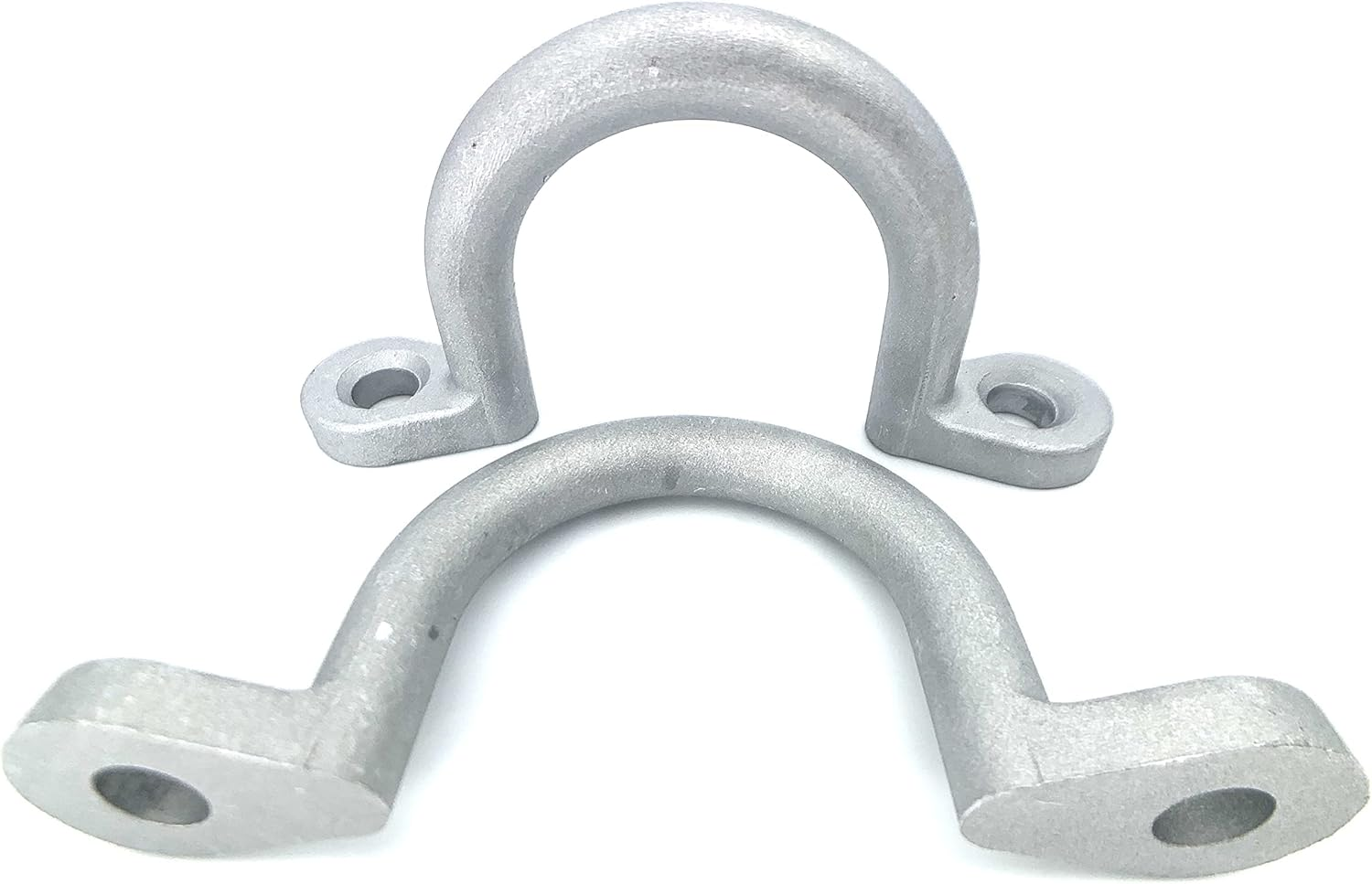 For Horse Trailer Ties Loop 2" I.D Aluminum Bolt-On Lashing Rope Horse Tie down Ring (2 Pcs) Horse Trailer Accessories Tie Ring down Blocker for Horses Parts and Rings Cross Ties image number 4