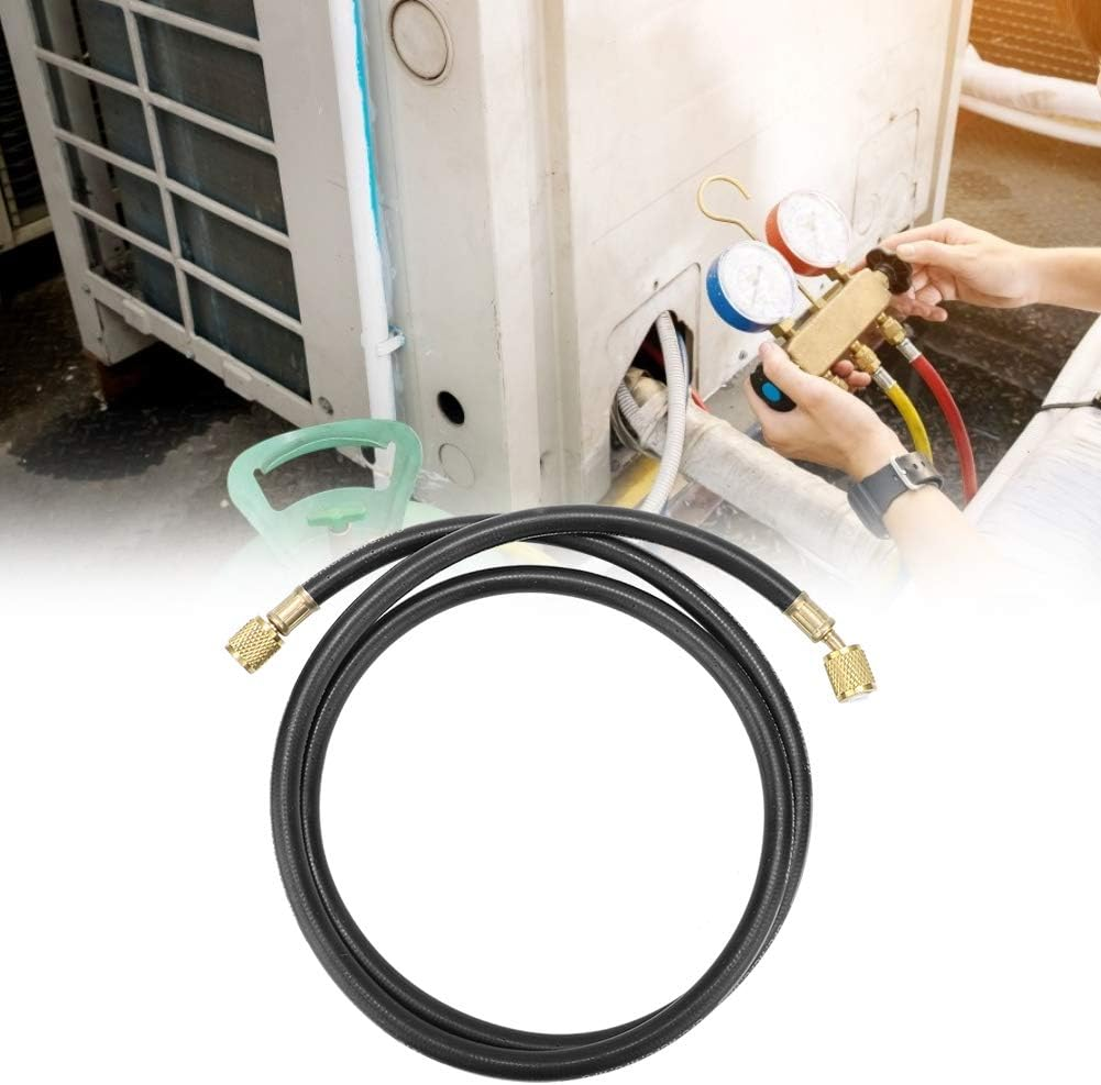 R410A Refrigerant Charging Hoses, AC Charging Hose Tube, 800Psi Working Pressure Charging Hose for R22 R134A R404 Coolant image number 5