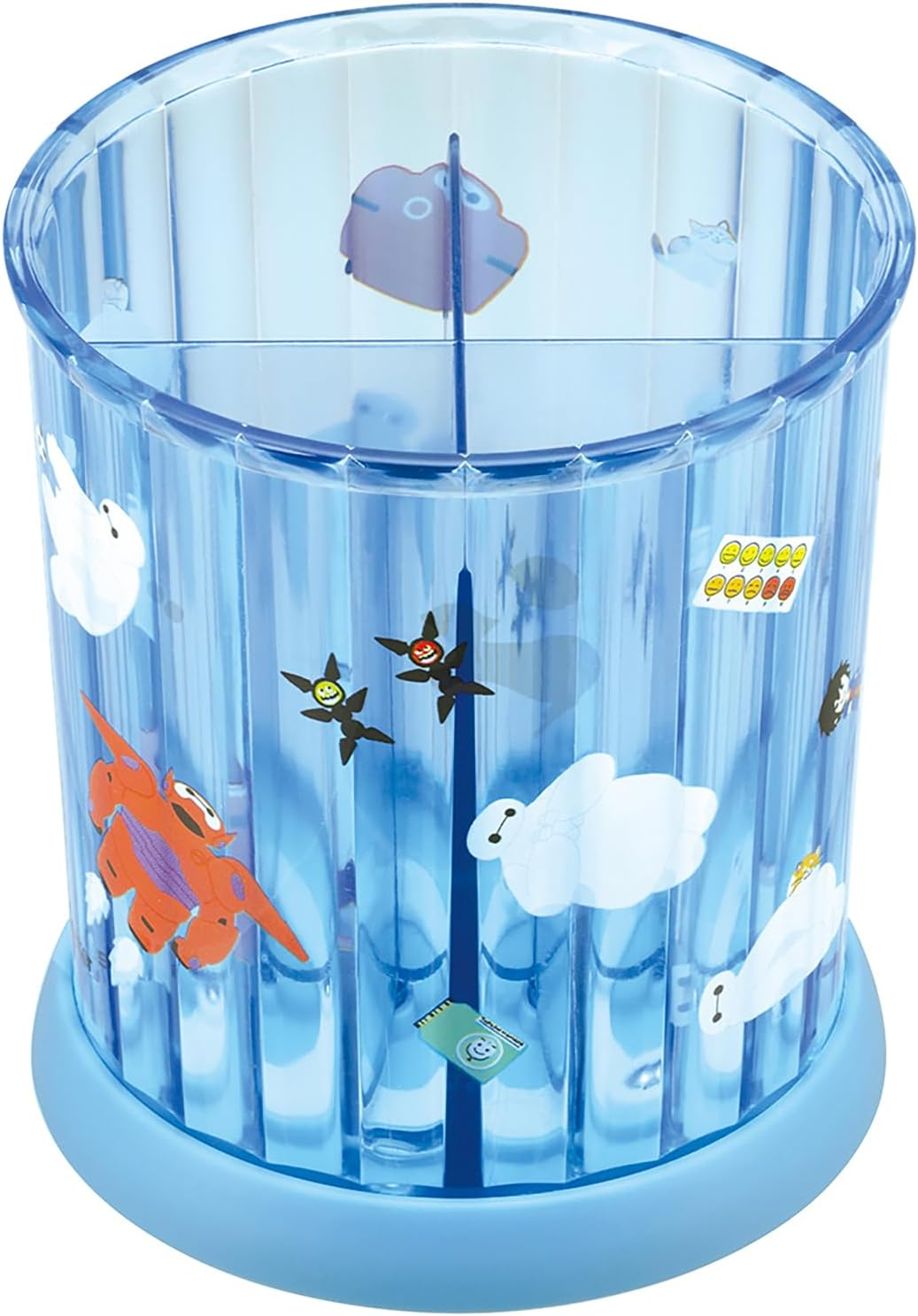 Skater SRS1-A Rotating Accessory Stand, Diameter 3.9 Inches (10 Cm), 4 Divided Compartments, Disney Bay Max - Frozen image number 3