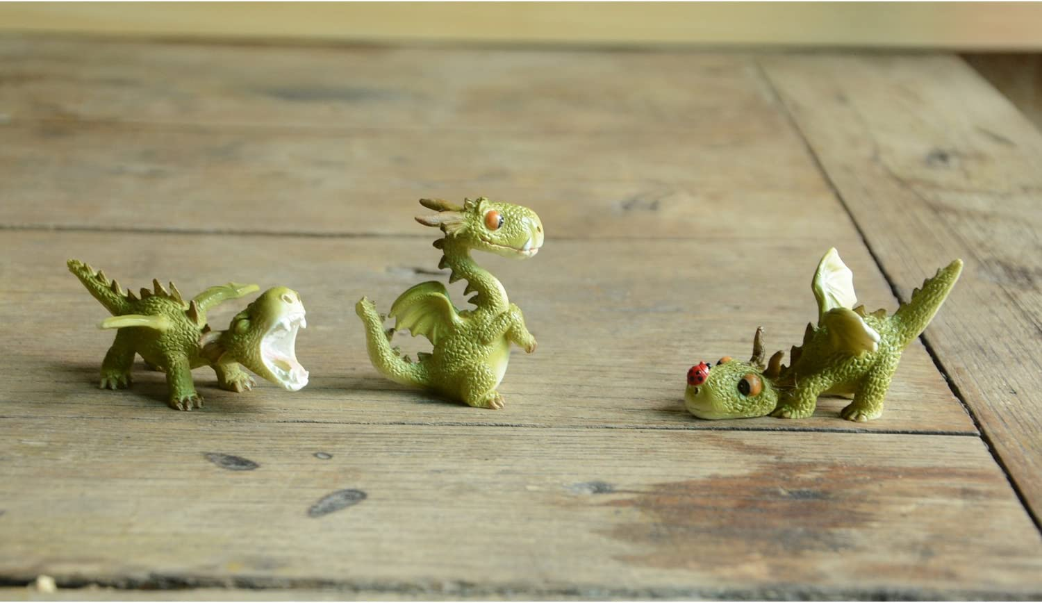 Top Collection 4412 Miniature Fairy Garden & Terrarium Mini Dragon Statue, Small