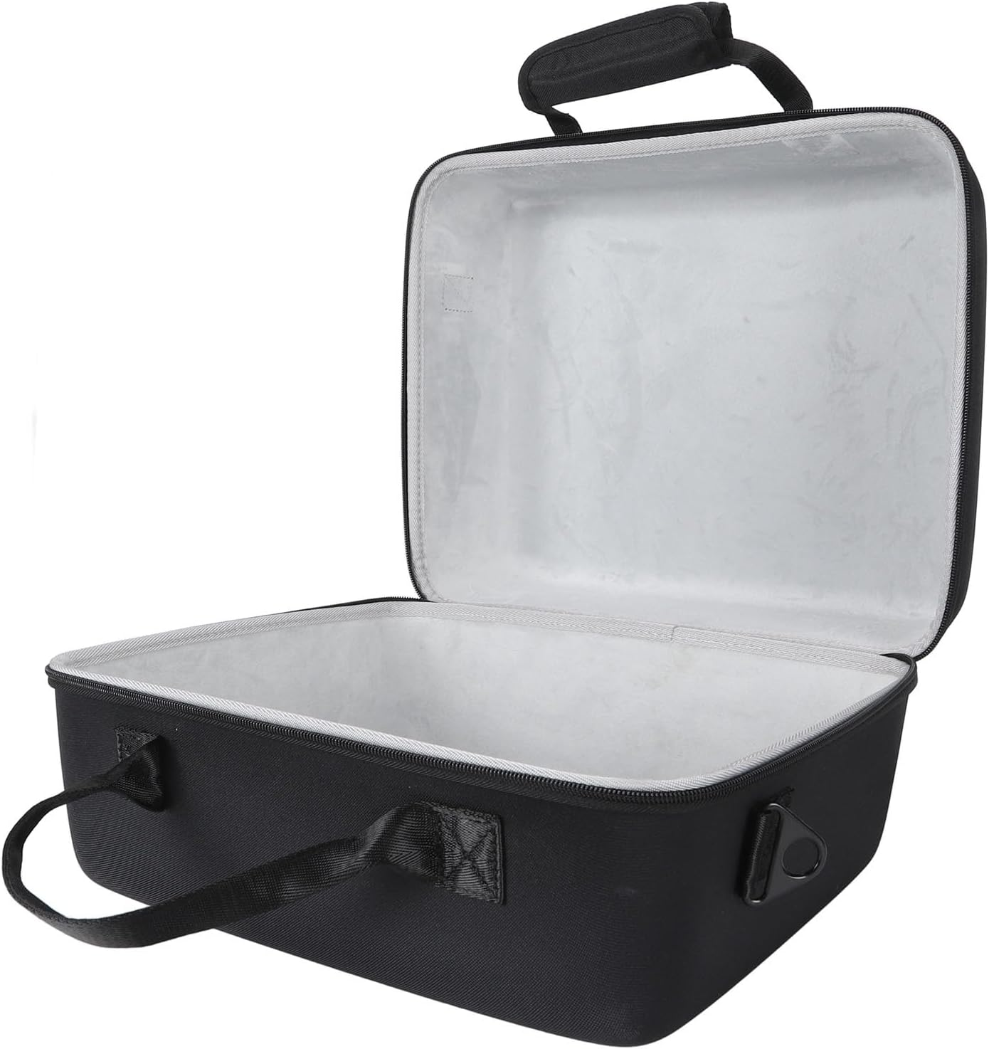 Hard Portable Speaker Storage Bag for S1 PRO Plus, Speaker Case with Microphone and Power Cable, Black, Waterproof, Durable, Drop Resistant, Comfortable Handle image number 2