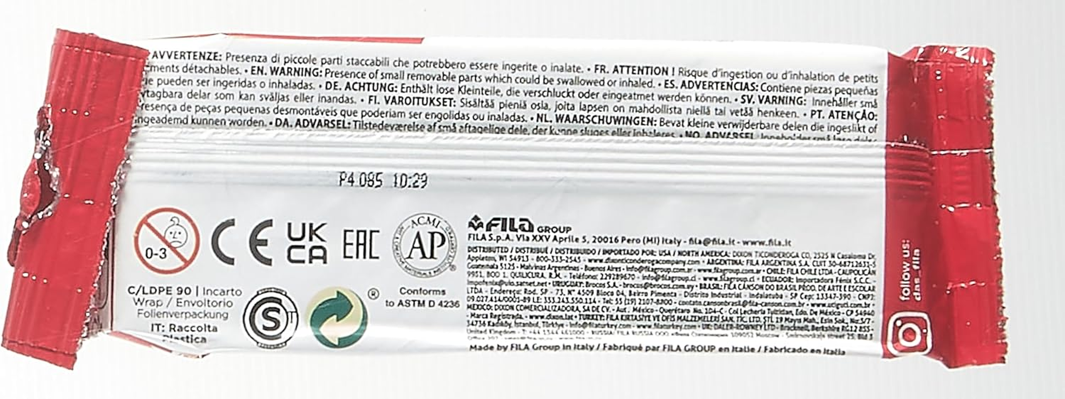 DAS Air Hardening Modeling Clay Block 40-Piece, White 250 G image number 2