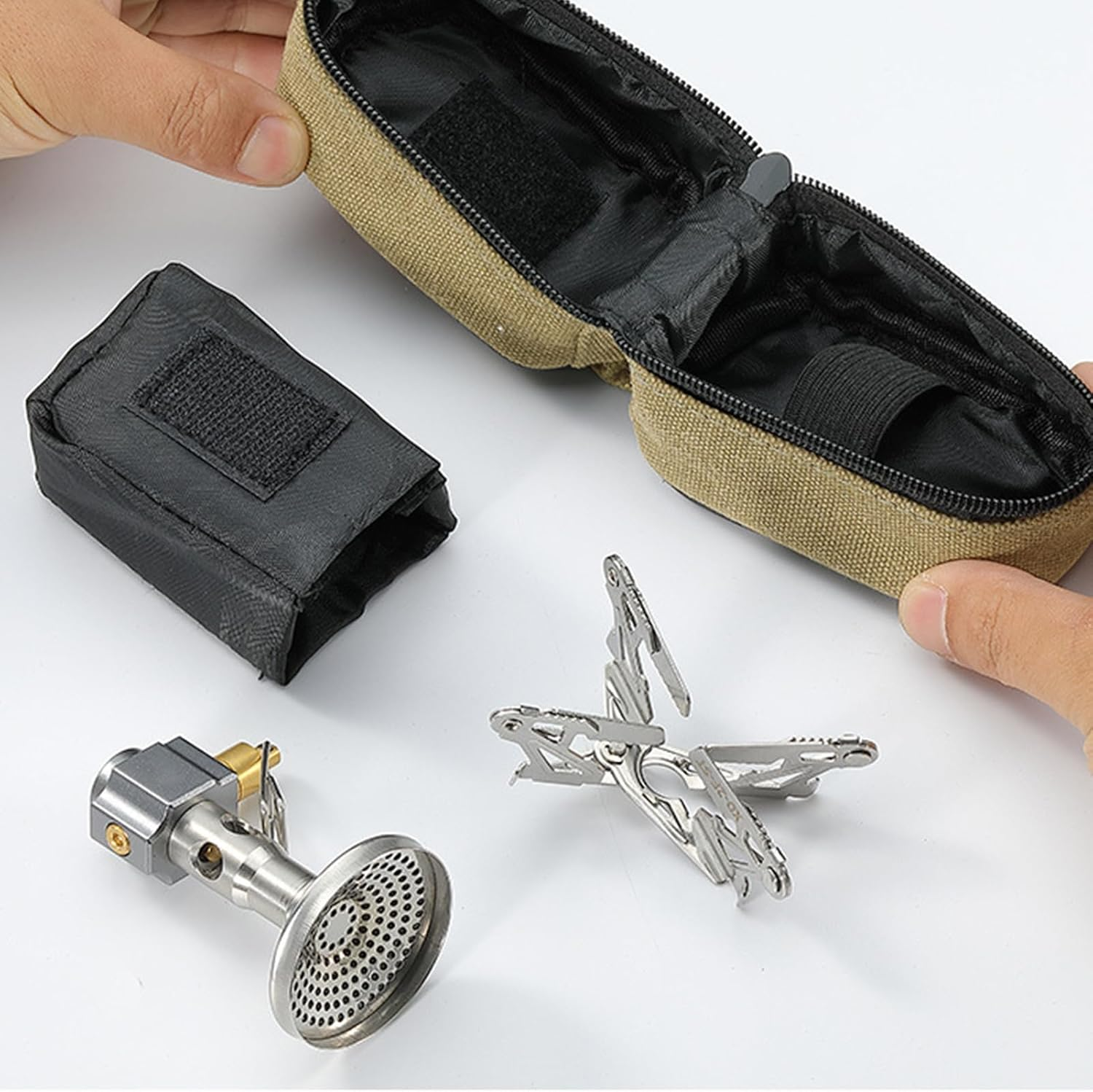 Camping Air Stove Heads | Air Tank Head - 3300W High Firepower, Camp Stove Attachment, Replacement Stove Burner Parts, Camping Gear for Outdoor Cooking Picnic Hiking