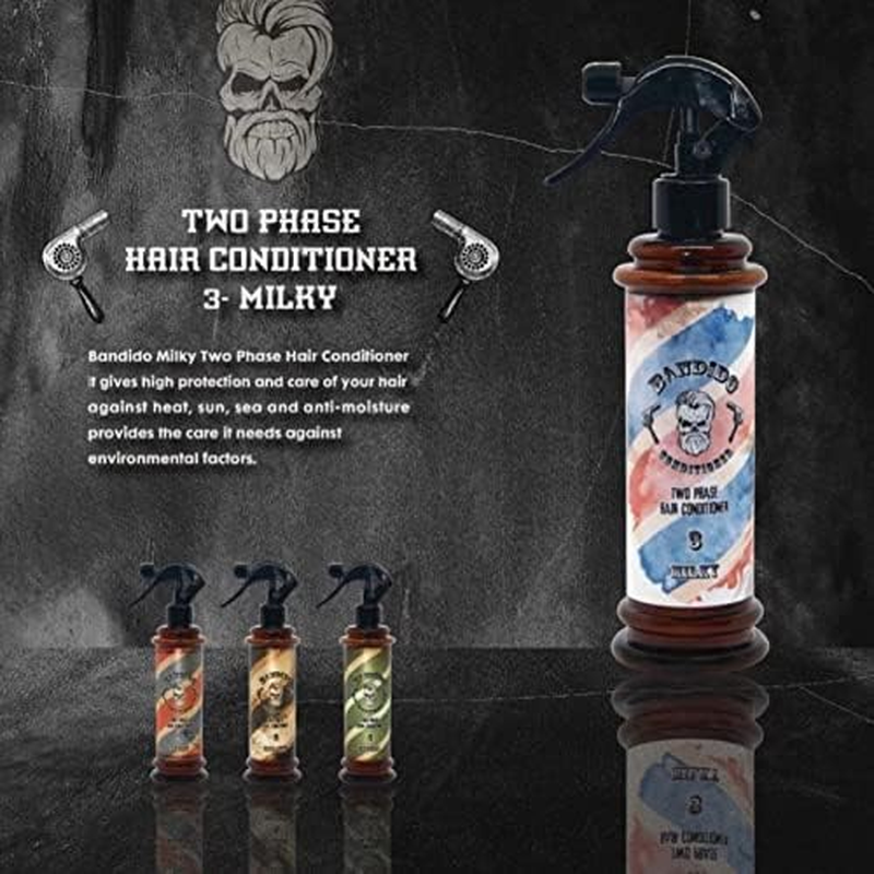 Bandido Two Phase Hair Conditioner 350 Ml, 2-Phase Conditioner for Dry Hair (Milky) image number 2