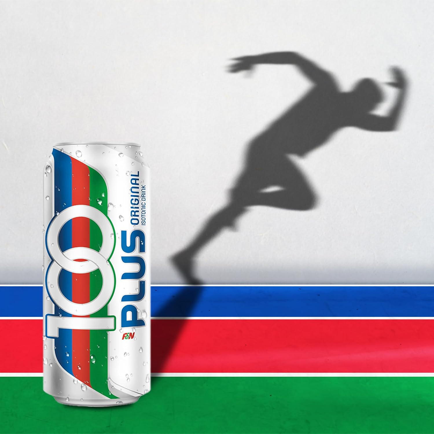 F&N 100 plus Original Sports Drink Cans, 24 X 325 Ml image number 2