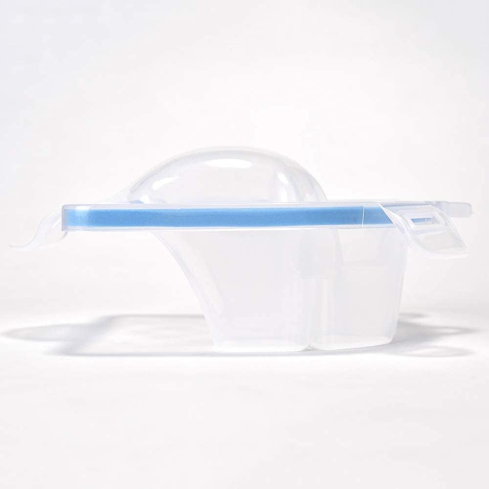 Nail Soaking Bowl Nail Soak off Bowl Acrylic Nail Remover Tool Acetone Nail Polish Remover Bowlnail Soaker Tray Manicure Tool (11 * 14 * 6Cm-2 PCS) image number 2