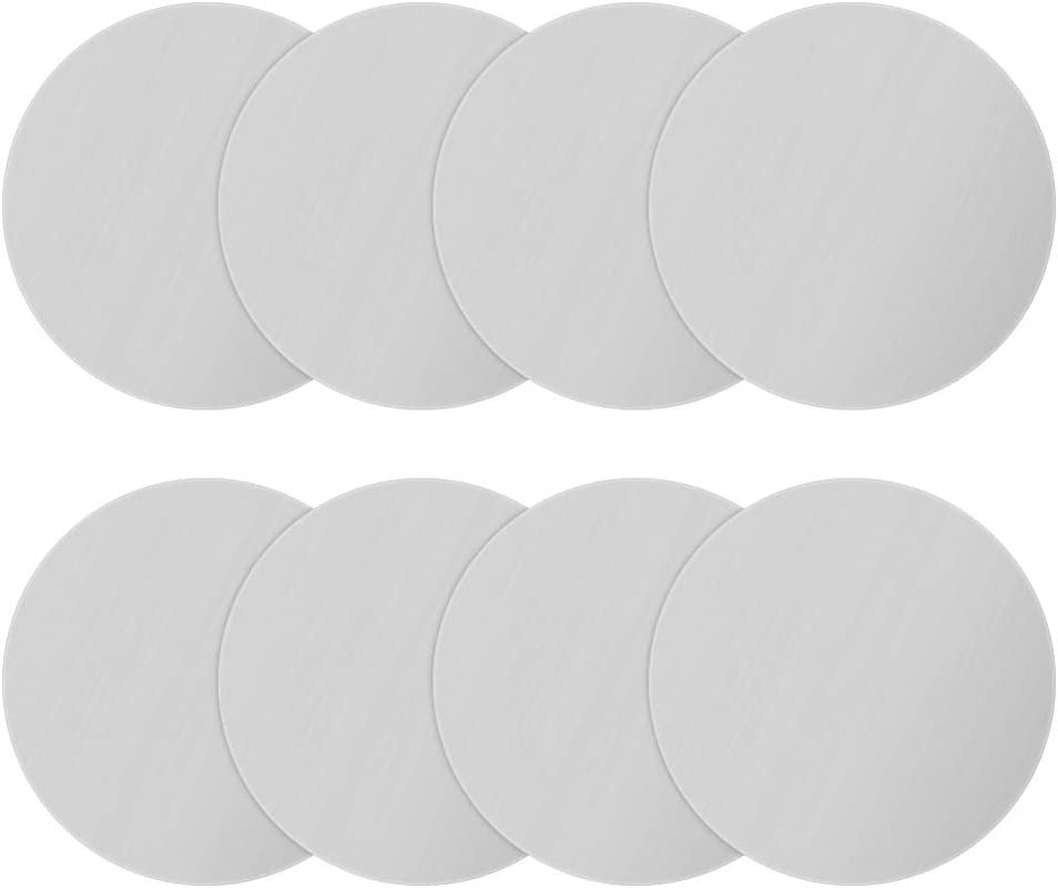 [8 Pack] TIQUS Magnetic Car Mount Holder Metal Plate, 40Mm round Universal Replacement Mount Metal Plate Kit with Adhesive for Magnetic Car Mount Cell Phone Holder Silver image number 6