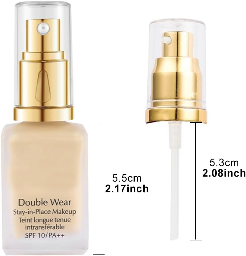2PCS Upgrade Foundation Pump for Estee Lauder Double Wear Foundation,Replacement Dispenser Head Foundation Pump, Durable, Leak-Proof, Easy-To-Use Dispenser image number 6