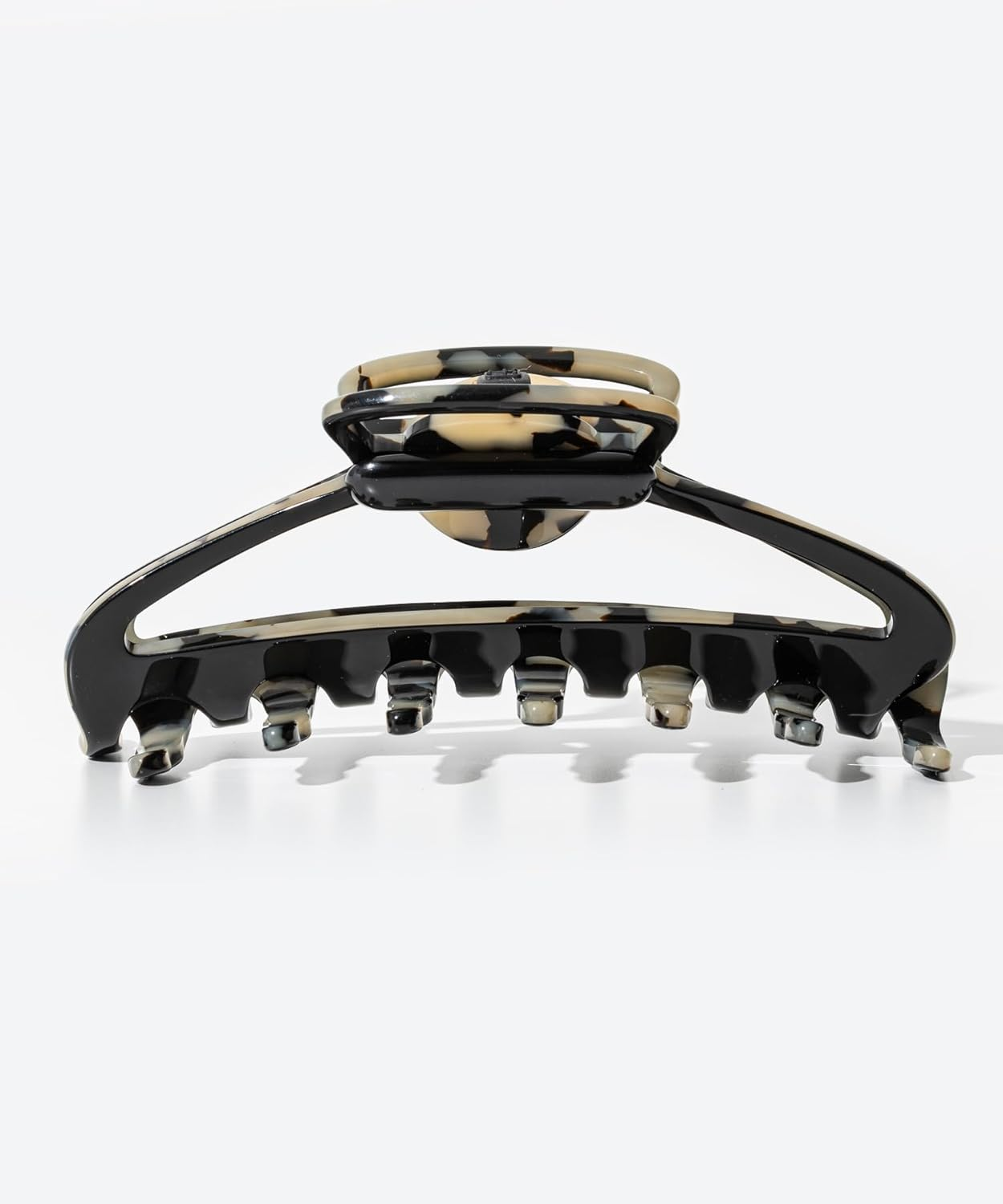 ALEXANDRE DE PARIS TIMELESS ACCL-17417-02 NA NOIR/ALBINOS Hair Clip image number 1