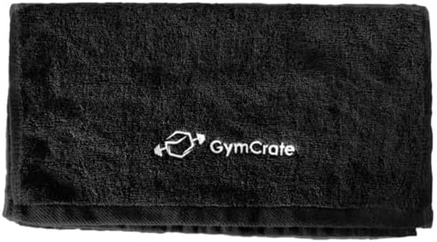 Gymcrate Premium Fitness Towel - Ultra Absorbent & Quick-Drying Gym Towel for Workouts, Travel, Sports | Soft Cotton, Lightweight & Compact - Durable Design for Gym, Yoga, Running