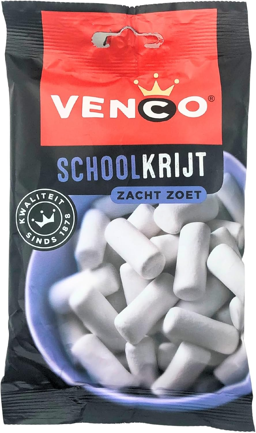 Venco Licorice Candy School Chalks, 120 G image number 1