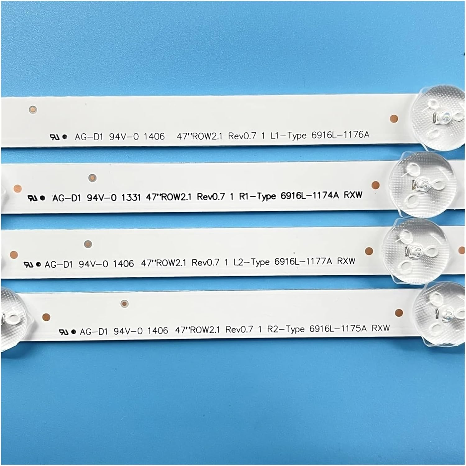 New LED Backlight for 47Inch 47LN540U 47LN541U 47LA613V 47LA613S 47LA6130 47LA6134 47LA6136 47LA6150 47LA6154 47LA6156 (Color : 24 Pieces 2TV) image number 2