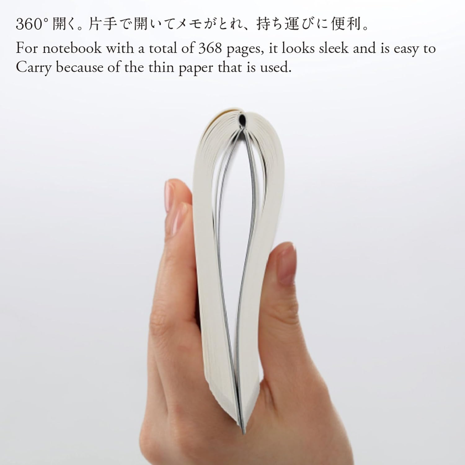 St&aacute;logy Editor'S Series 365 Days Notebook A6 Black image number 6