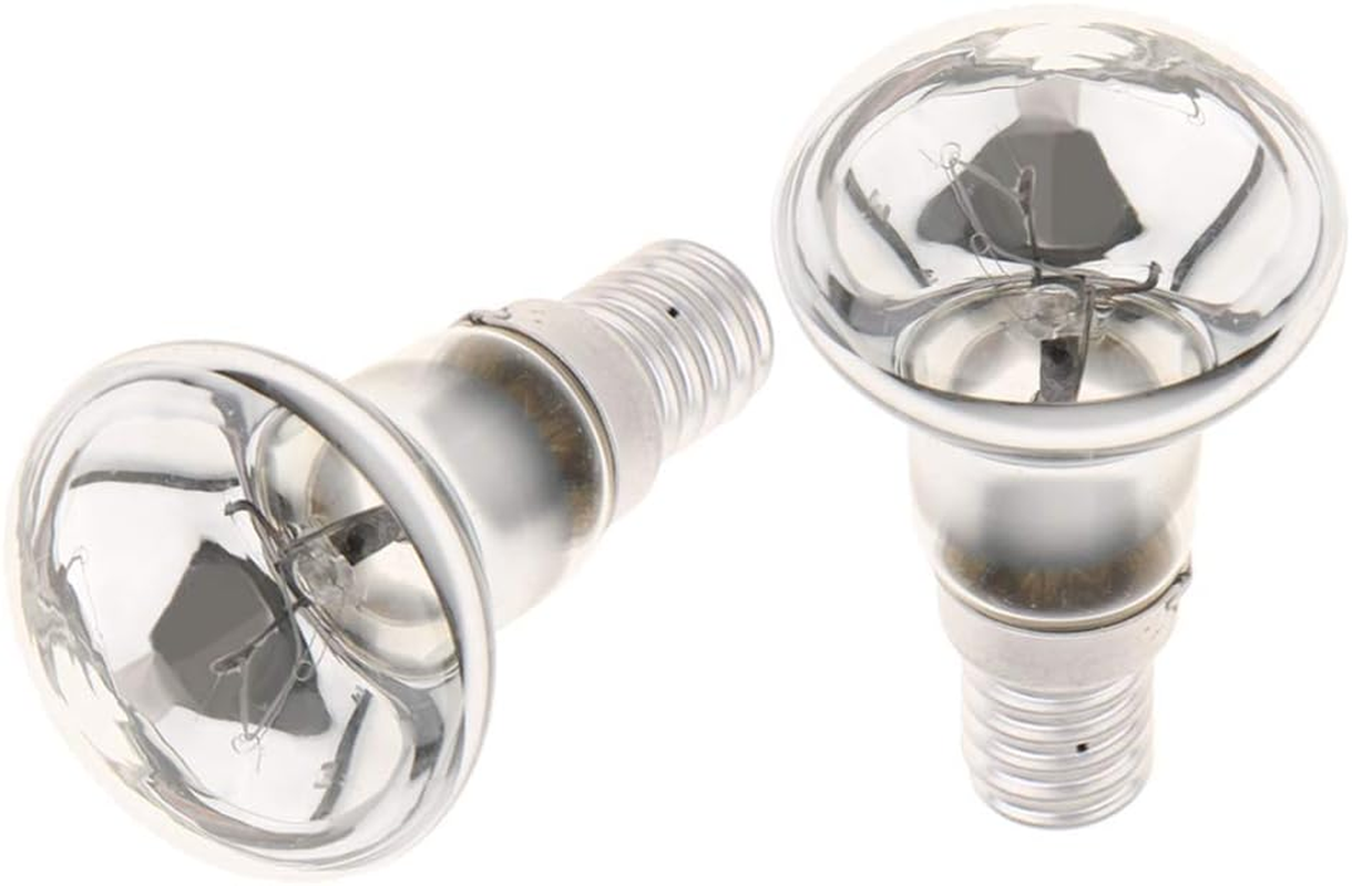 2Pcs Glitter Lamps Bulbs Replacement R39 E14 30W Reflector Bulbs image number 1