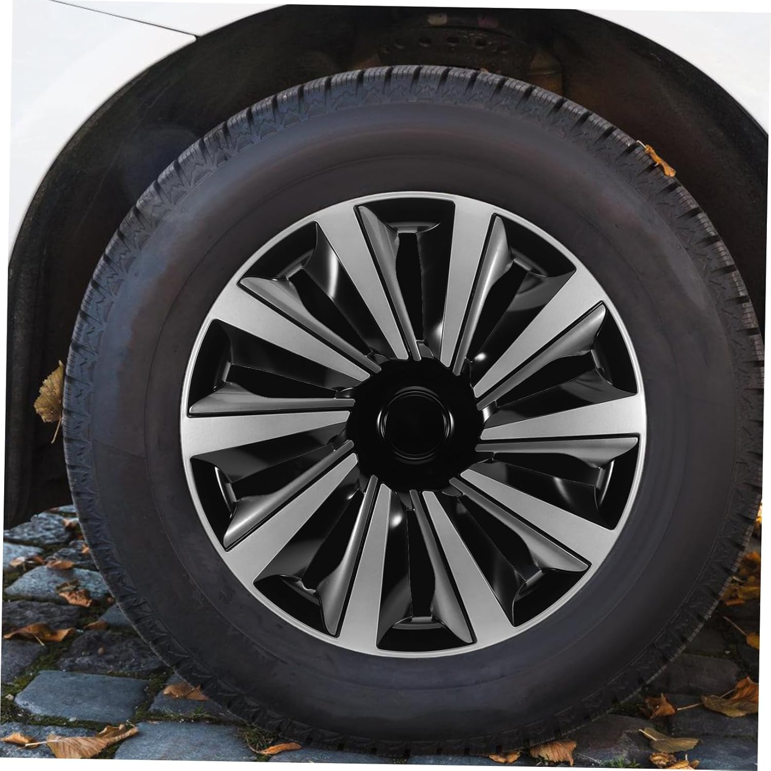 Zerodeko Hubcaps Car Wheels Wheel Covers Decorative Hubcaps for Rim Covers Protect Car Center Hub Caps