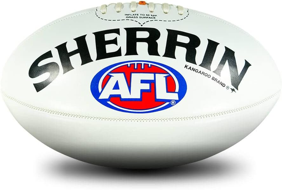 Sherrin AFL Kangaroo Brand PVC Football Size 5