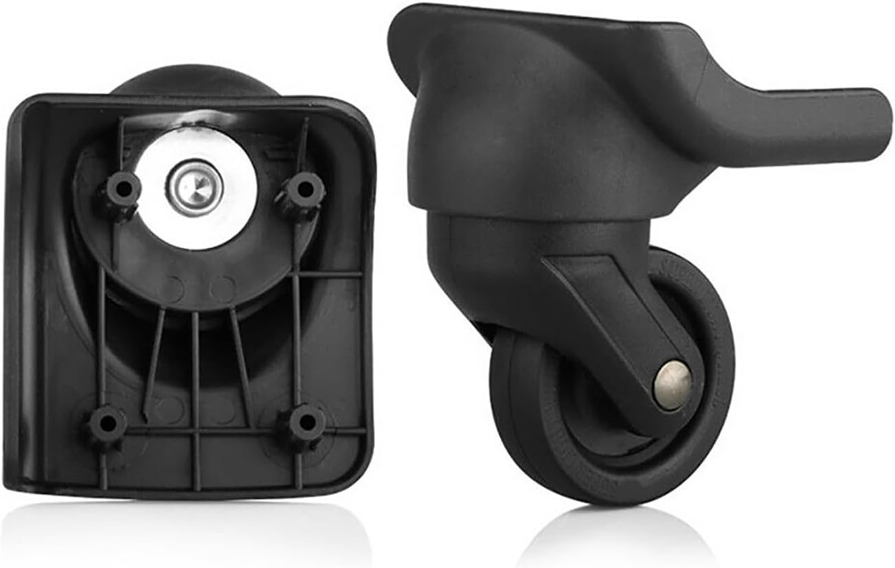 Replacement Luggage Wheels 360&deg; Swivel Spare Caster Suitcase Repairment Wheels L+R (4Pcs) image number 3