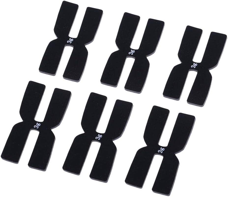 Baosity 6X 3G Tennis H Shape Weight/Balance Strips Badminton Racquet Balancer Tape