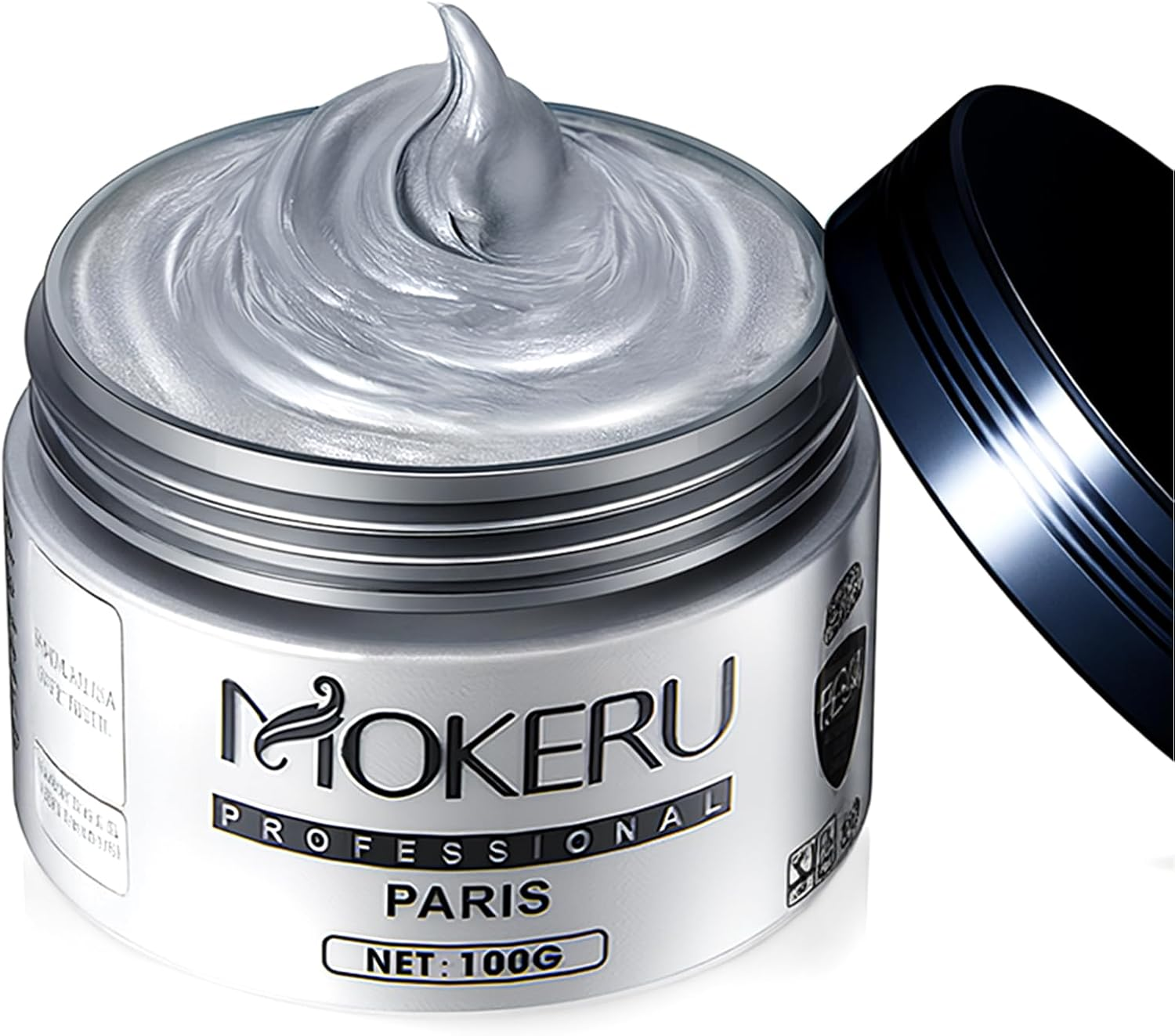 Men'S Hair Styling Clay，Strong Hold Styling Wax，Waterproof Base，Matte Texture，Perm Styling Agent for Men，Scented image number 6