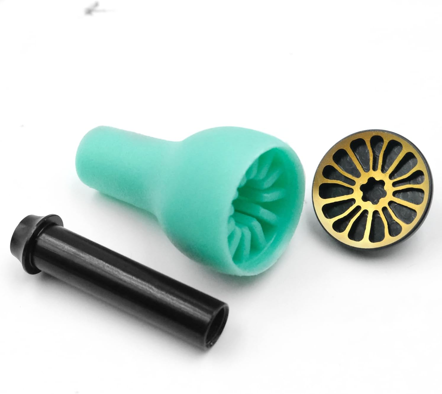 TPE Fishing Reel Handle Blue Power Knob - 27Mm (1.06 Inch) Compatible with Shimano Daiwa Spinning & Baitcasting Reels