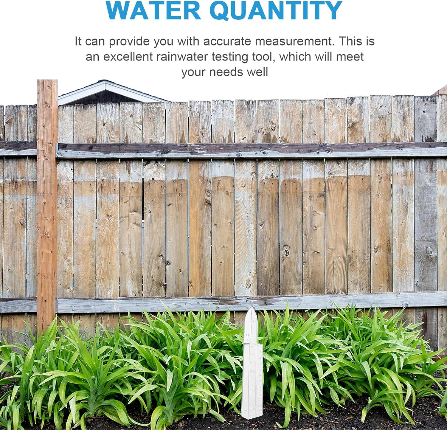 YARNOW Plastic Rain Gauge Tube with Scale for Outdoor Rainfall Measurement Garden Rain for Accurate Plant Water Monitoring image number 6