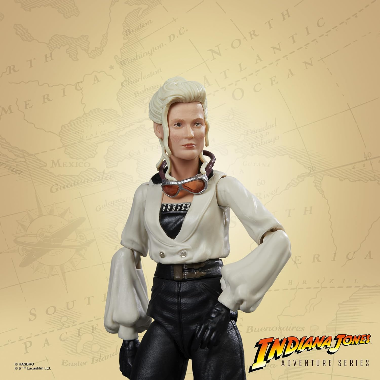 Hasbro Indiana Jones F6073 Indiana Jones and the Last Crusade Figure Dr. Elsa Schneider Adventure Series 15 Cm image number 3