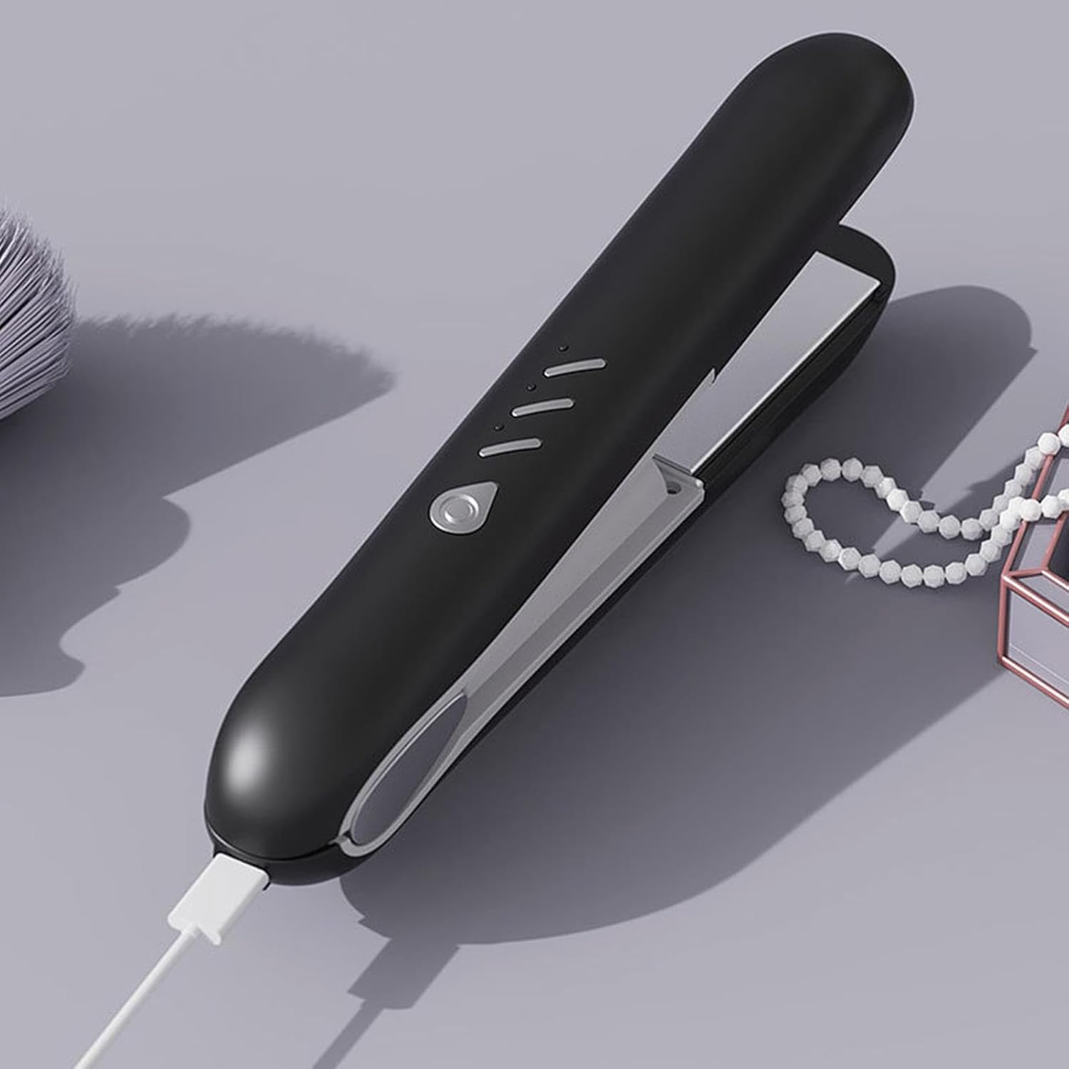 Cordless Straightener, Rechargeable Iron Straightener, 8.07 Inches Hair Straighteners, Portable Hair Styling Tools, Hair Iron for Women, Travel Hair Straightener for Women image number 6