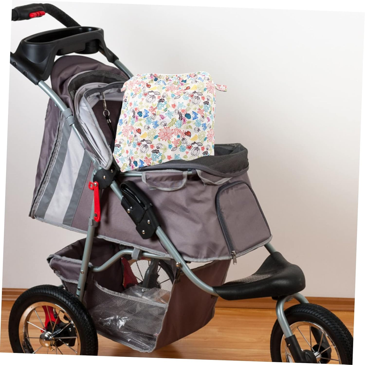 Diaper Pail Wet Bag Reusable Diaper Storage Bag Elastic Edge Pouch Use in Nursery Travel image number 2