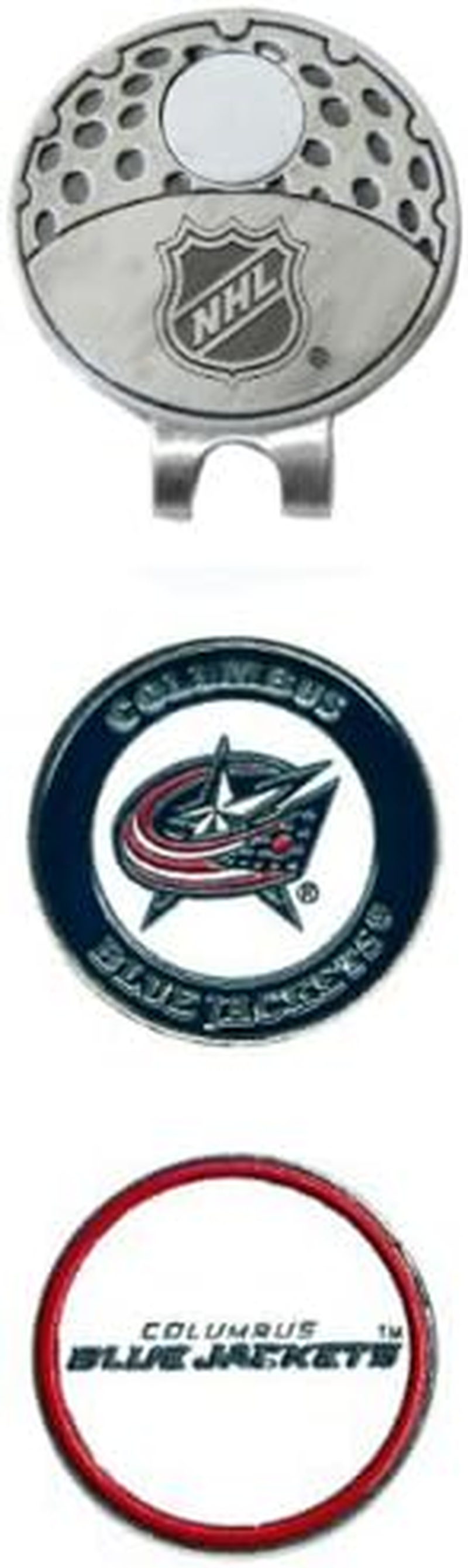 Team Golf NHL Golf Cap Clip with 2 Removable Double-Sided Enamel Magnetic Ball Markers, Attaches Easily to Hats image number 5