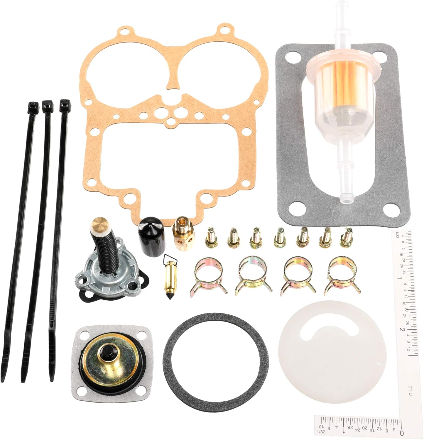 Ifjf Carburetor Rebuild Kit for Weber 32 36 DGV DGAV DGEV Carburetor Replaces 92-3237-05 image number 3