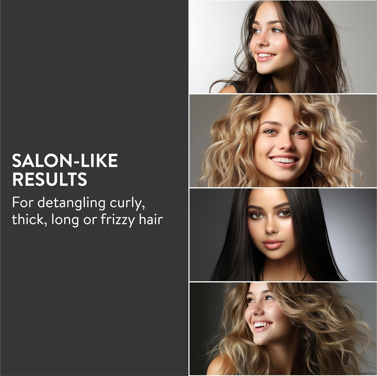 H&S round Hair Brush - ⌀ 85Mm (3.3") - Natural Boar Bristle Hairbrush for Blow Drying and Quiff Styling - Small Circlular Roll Brush for Women and Men - Gold image number 4