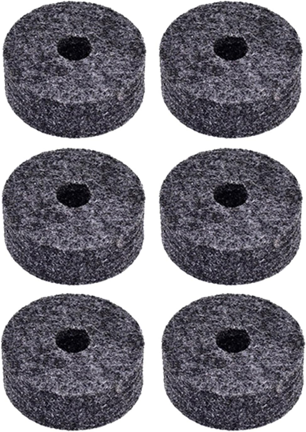 Drum Sets Replacement Cymbal Felt Washer Drum Accessories Replacement Kit, Grey image number 5
