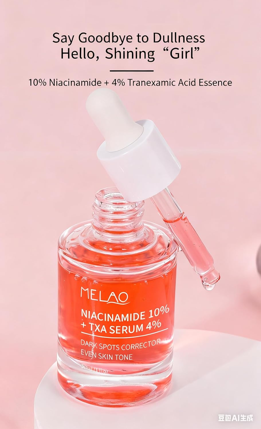 Niacinamide 10% + TXA 4% Serum, Dark Spots Corrector, Even Skin Tone, 30Ml image number 6