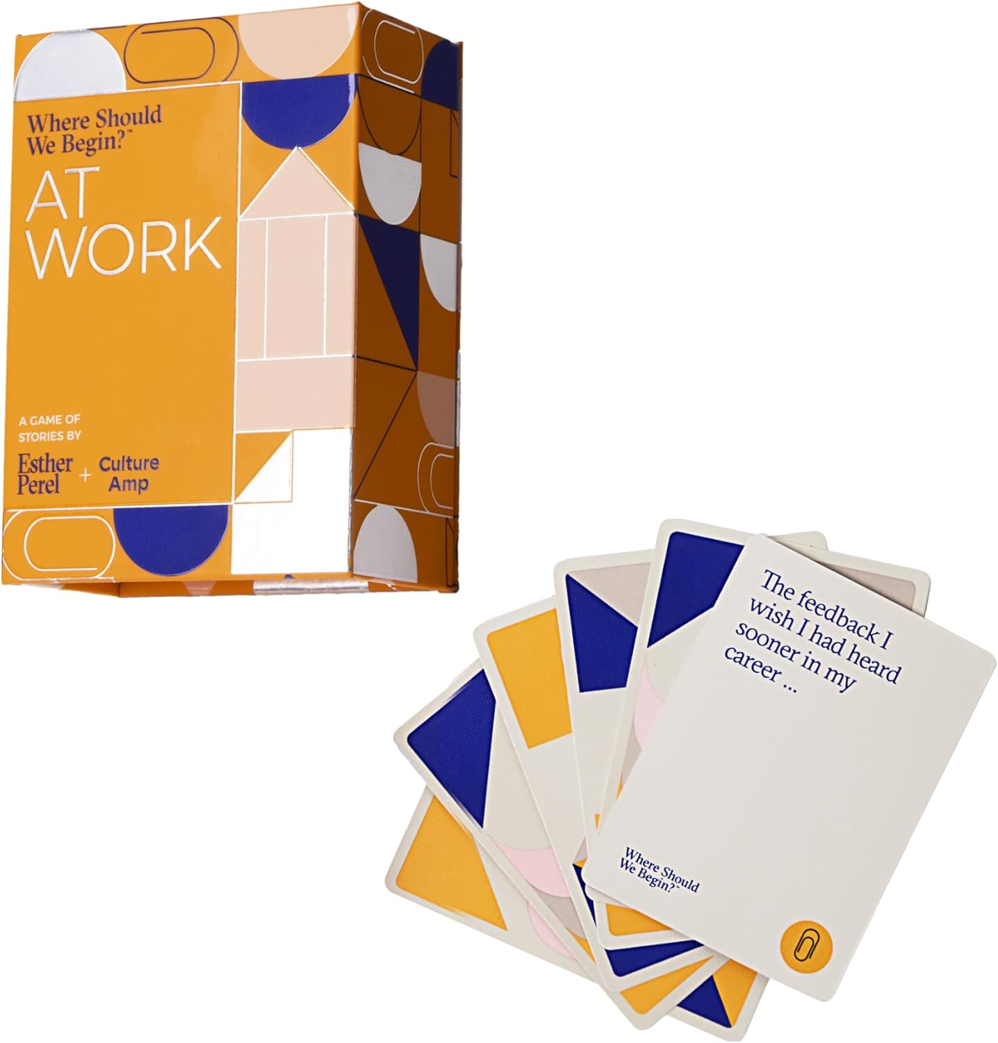 ESTHER PEREL Where Should We Begin? at Work &ndash; Conversation Cards for Teams Culture Amp &ndash; Office Games & Team Building Games for Work &ndash; 100 Talking Point Cards to Build Trust & Connection image number 4