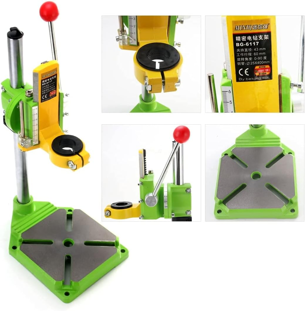 AOOK Floor Drill Press/Workstation - Rotary Tool Stand with 90&deg; Rotating Fixed Frame image number 5