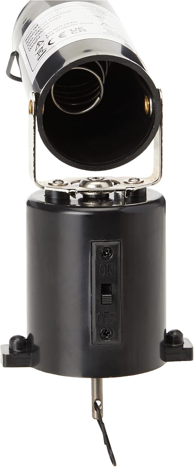 QTX | Battery Powered Mirror Ball Motor, Black image number 2