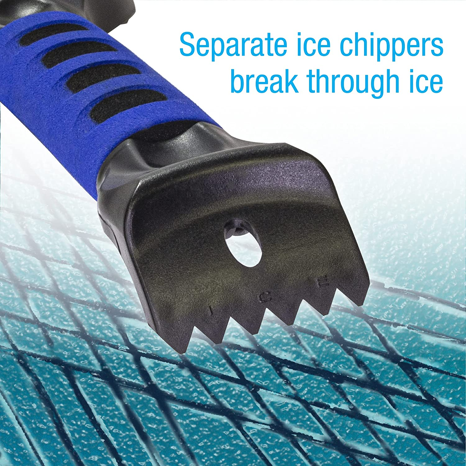 Subzero 2-16621 10&rdquo; MAXX Ergonomic Ice Scraper, 2-Pack image number 1