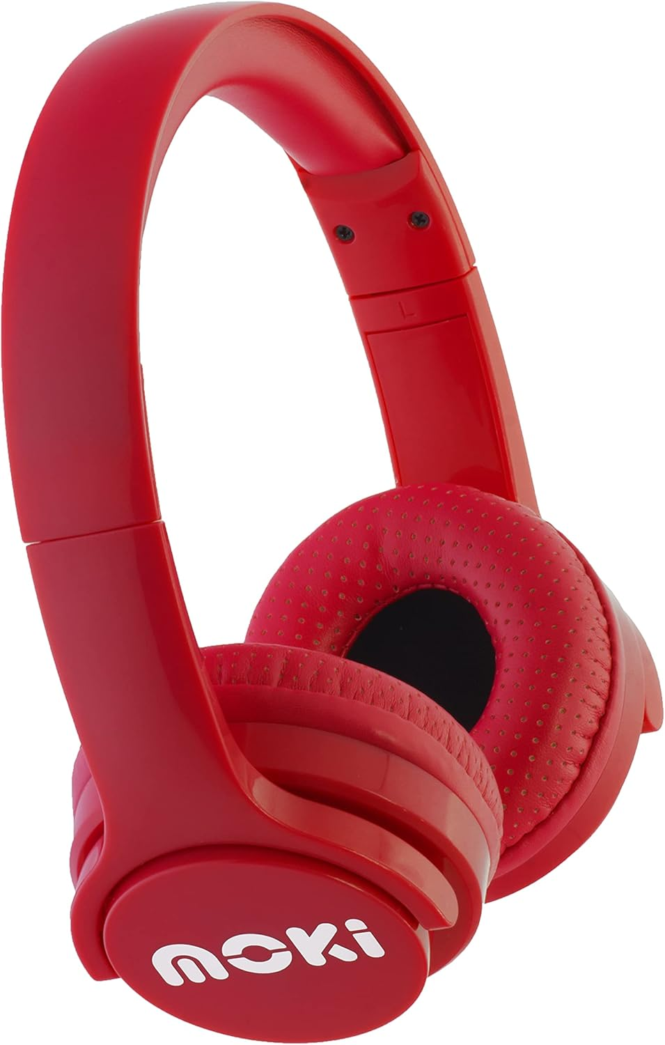 Moki Brites Bluetooth Over-Ear Headphone, Red image number 1