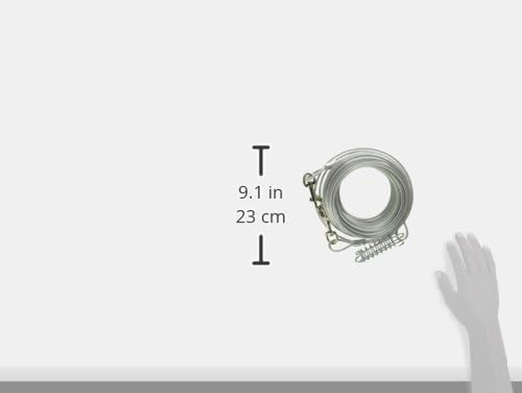 Petmate Dog Tieout Trolley, 75-Feet