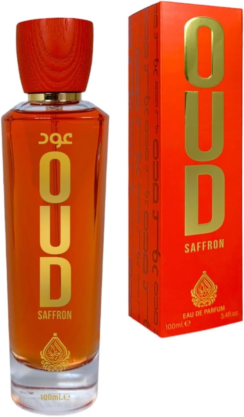 House of Perfumes Men'S Oud Saffron Eau De Parfum Spray, 100 Ml image number 3