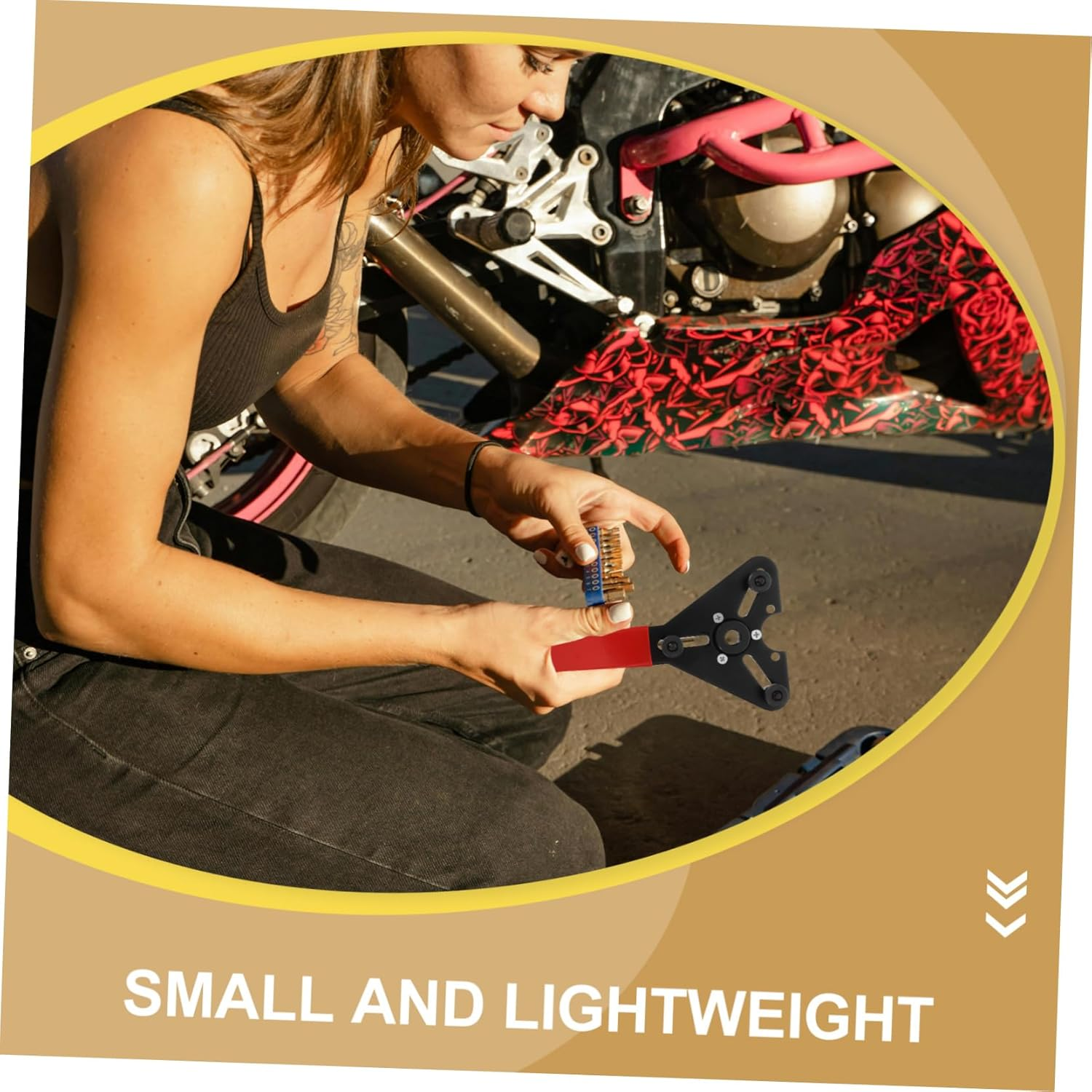 PLAFOPE Compressor Clutch Removal Tool and Holding Wrench Set for Automotive Air Conditioning Maintenance, Sturdy Clutch Installer and Remover Hand Tool Compatible Car Ac Compressors image number 3