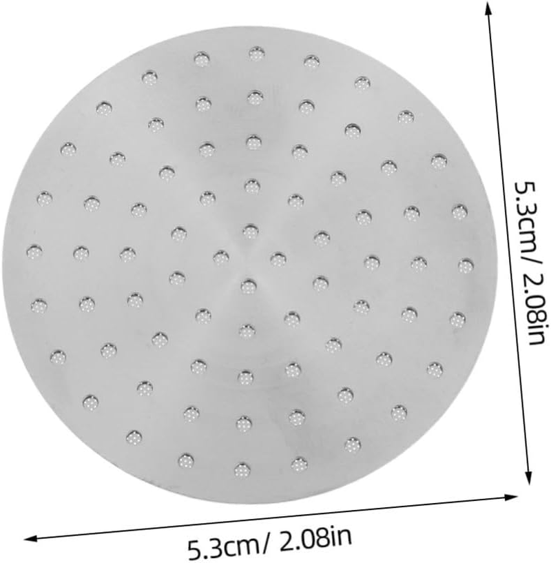 HAMPPLIES Stainless Steel Espresso Filter Coffee Maker Coffee Machine Filter Stainless Steel Mesh Reusable Basket Silver image number 1