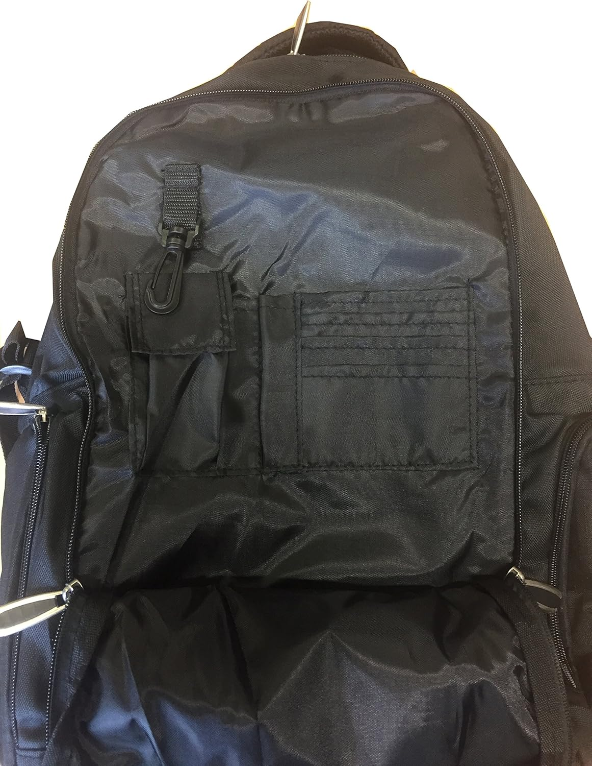 Hawk Polyester Laptop Backpack for 14 Inch Notebook Backpack with Padding, Black, 46 Cm, Rucksack image number 2