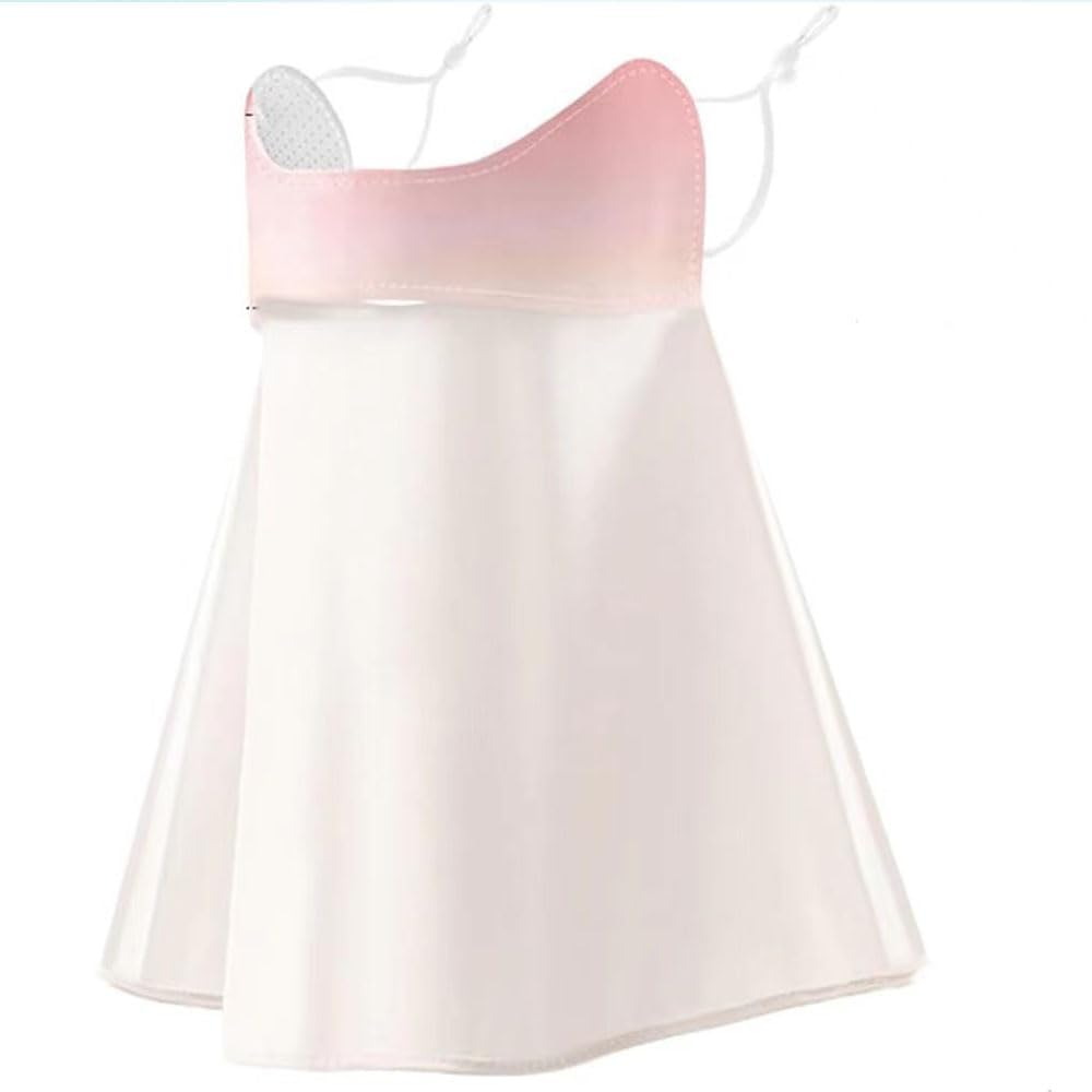 UPF 50+ Face Mask, Ice Silk Cooling Neck Gaiter Sun Protection Face Mask, Lightweight Breathable Earloop Neck Gaiter Scarf for Outdoor Sports, Washable Reusable image number 3