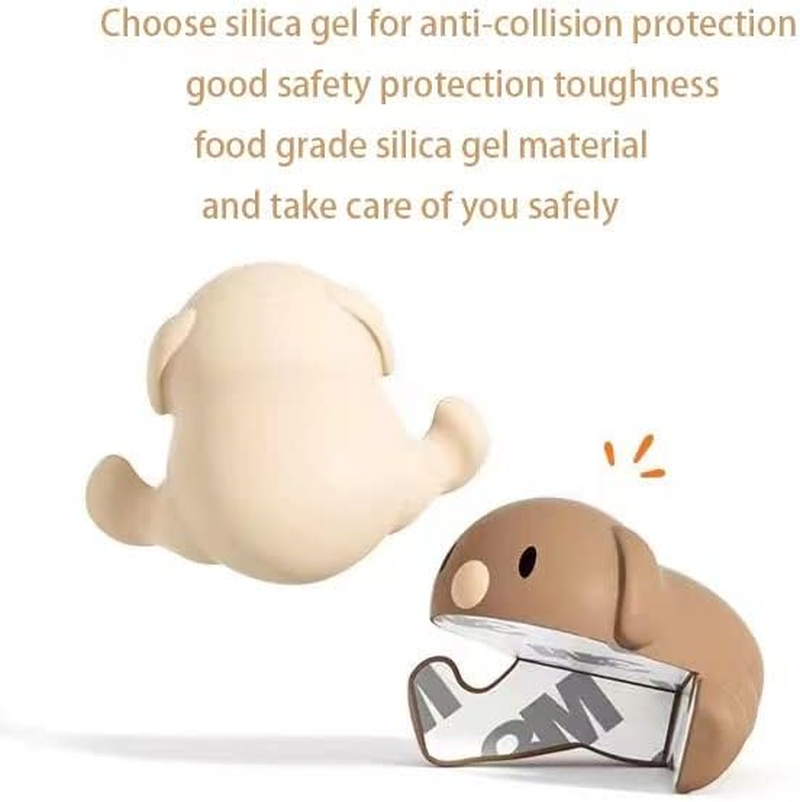 Animal Type Dog Silicone Table Corner Anti-Collision Corner Protector for Children Corner Protector for Baby Safety, 4 Random Colors image number 5