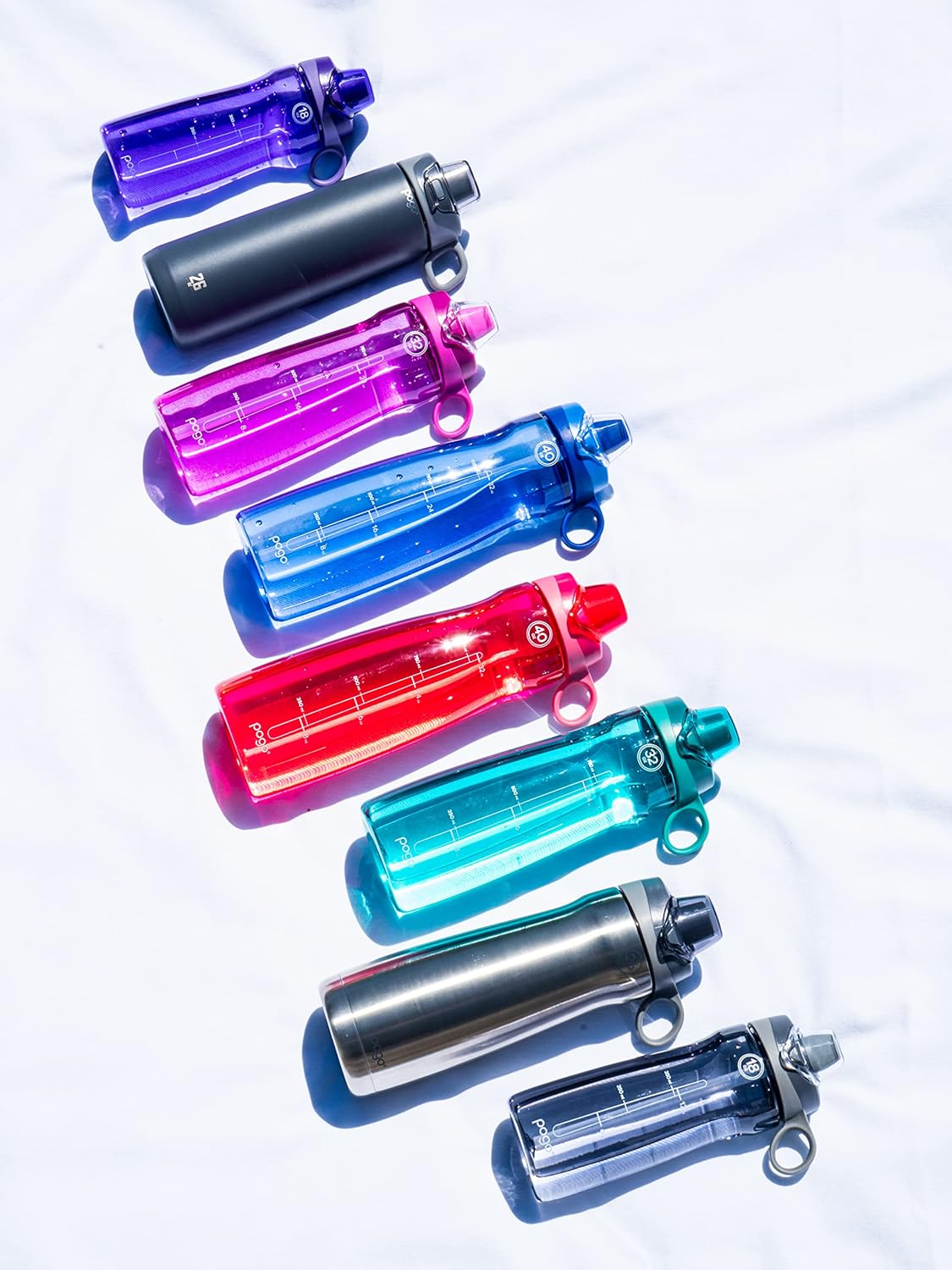 Pogo Bpa-Free Plastic Water Bottle with Chug Lid, 32 Oz. image number 5